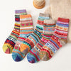 5Er-Pack Ethno-Socken