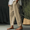 【Cotone E Lino】 Comodi Pantaloni Casual