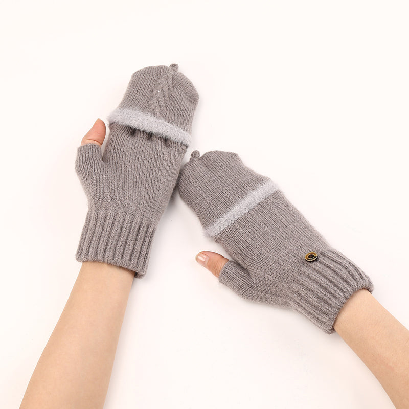 Warme Handschuhe In Unifarben