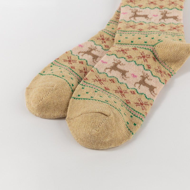 Weihnachtliche Freizeitsocken