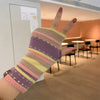 Bunt Gestreifte Warme Handschuhe