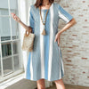 Gestreepte Casual Jurk