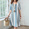 Gestreepte Casual Jurk