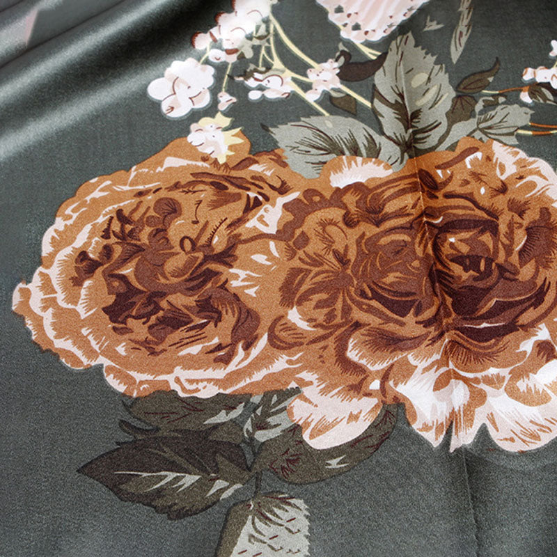 Bufanda de estampado floral vintage