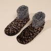 Warme Socken Mit Leopardenmuster