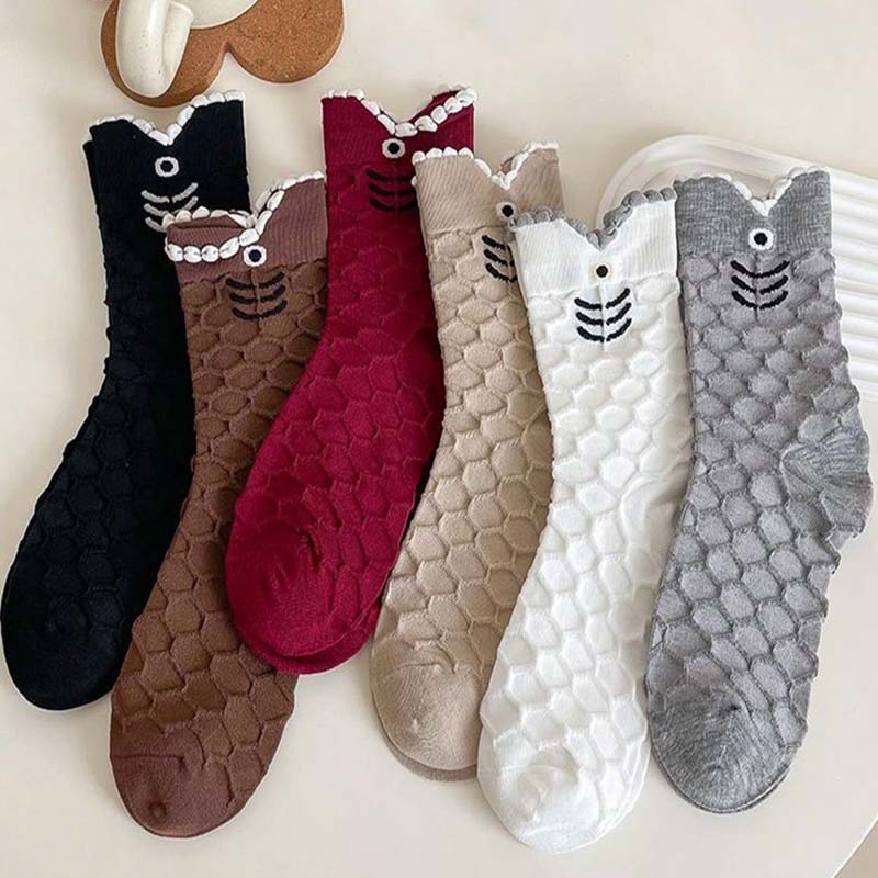 Set van 6 paar casual sokken