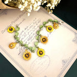 Vintage Sunflower -rannekoru