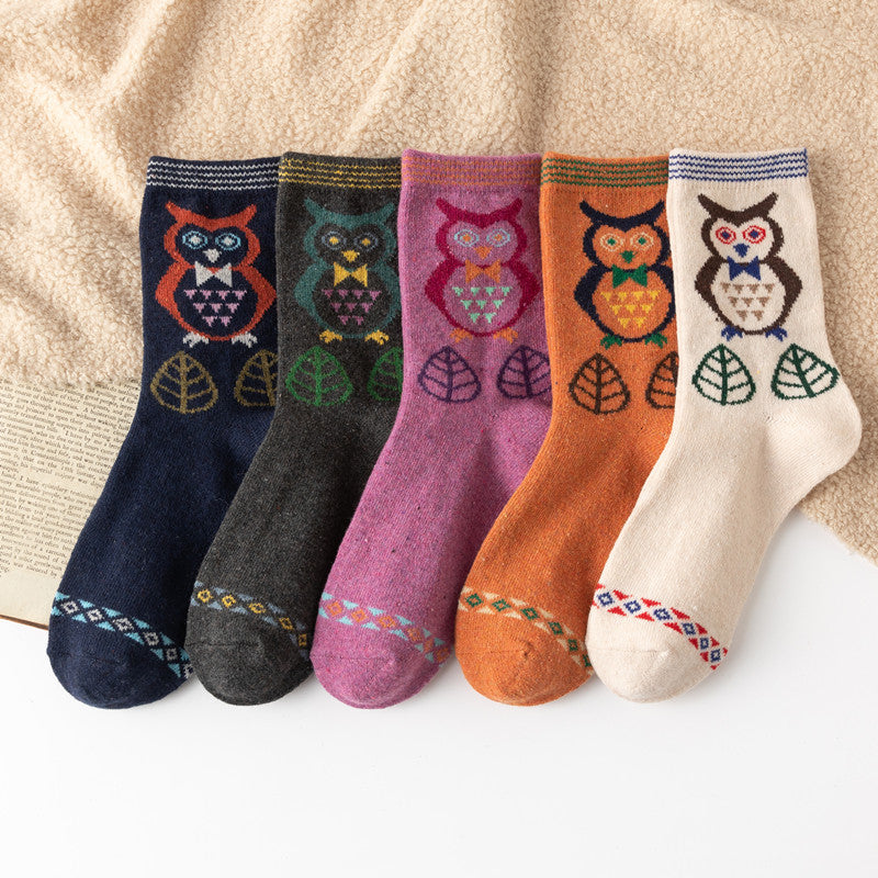 Set van 5 paar mooie sokken