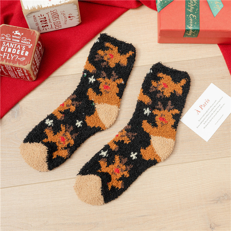 Weihnachtliche Freizeitsocken