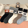 Warme Socken Mit Welpenmuster