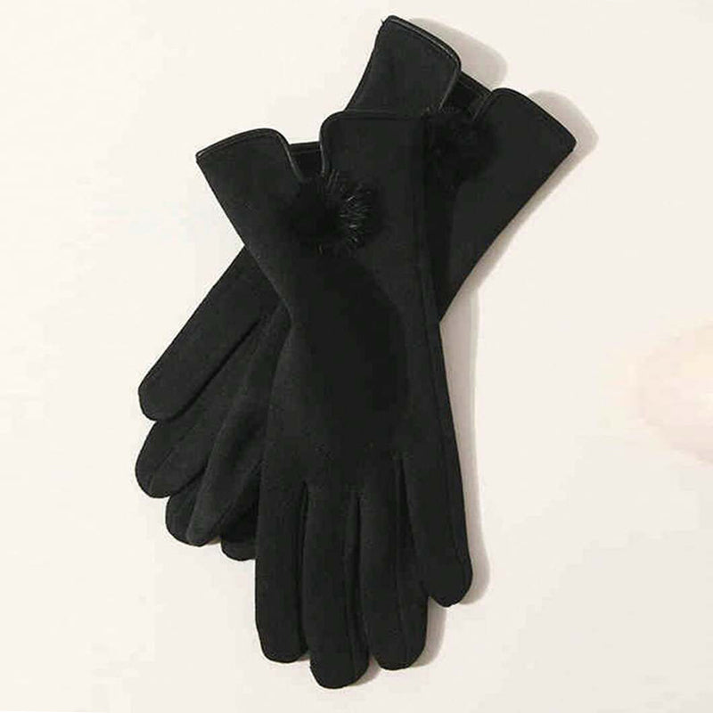 Warme Handschuhe In Unifarben