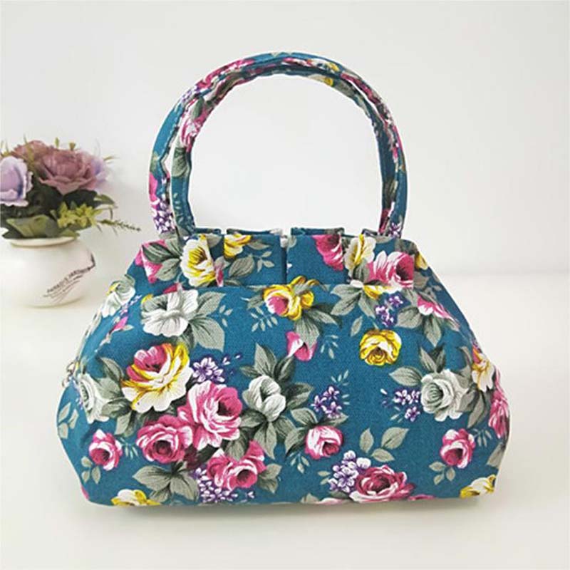 Bolso Casual Con Estampado Floral