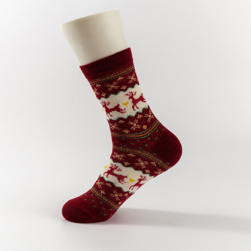 Weihnachtliche Freizeitsocken