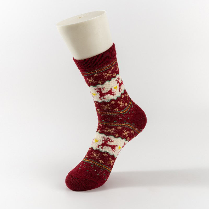 Weihnachtliche Freizeitsocken