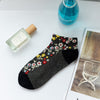 Lässige Florale Socken