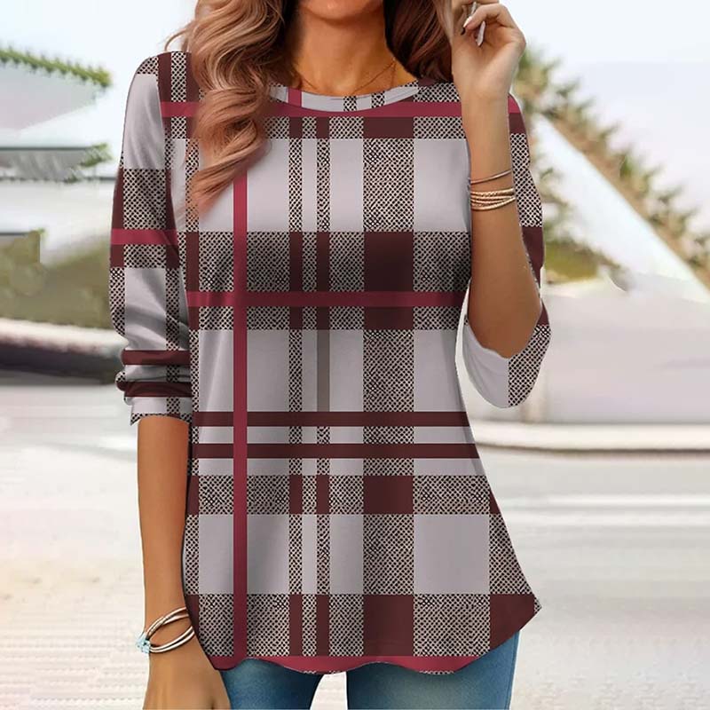 Vintage Checked T-Shirt