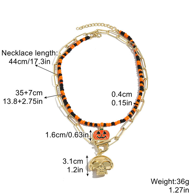 Collier pdentif Halloween