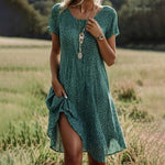 Vestido Vintage De Lunares