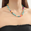 Collar De Cuentas De Colores Bohemio