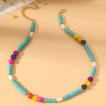 Collar De Cuentas De Colores Bohemio