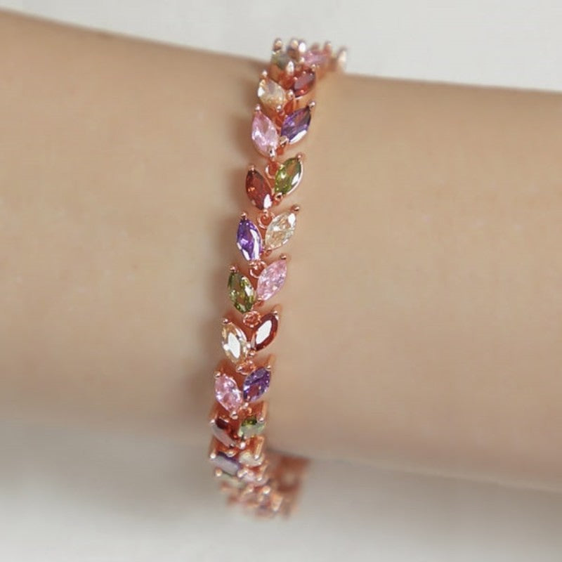 Kleurrijke Boheemse armband