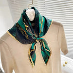 Vintage-Schal Mit Farbverlauf