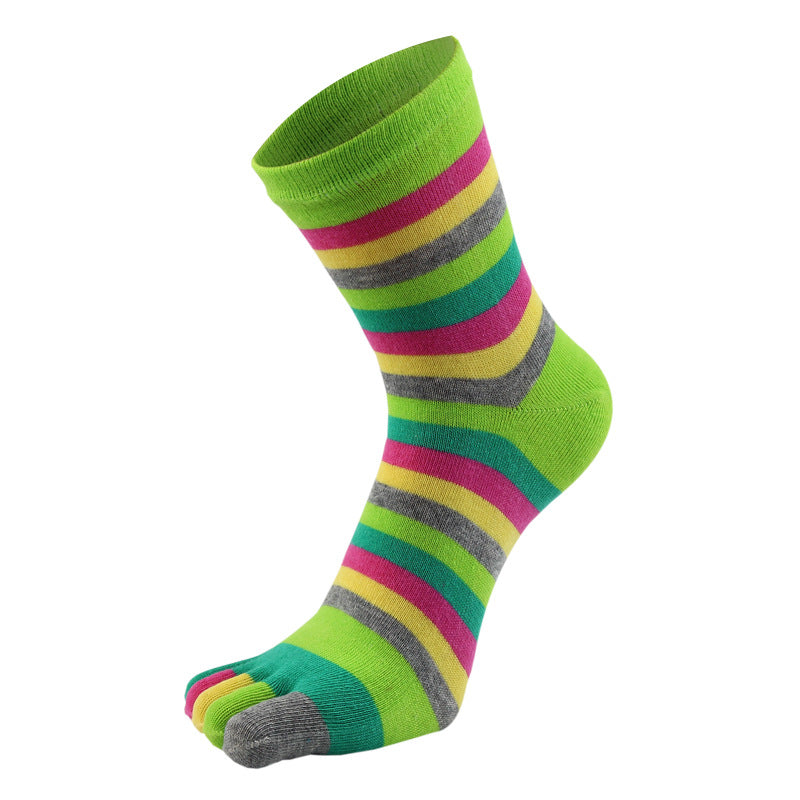 Chaussettes Colorées À Cinq Orteils