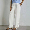 【Katoen En Linnen】Comfortabele Vrijetijdsbroek