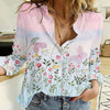 Blusa Floral Degradada