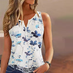 Tanktop Met Frisse Bloemenprint