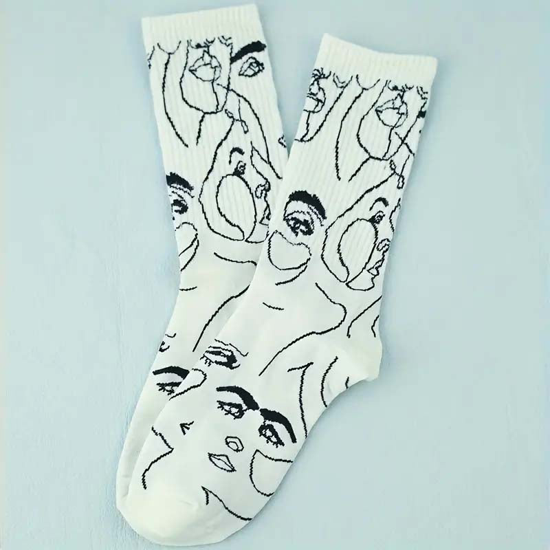 Kreative Abstrakte Socken