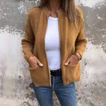 Lässige Strickjacke