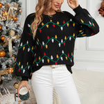 Pull En Tricot De Noël Décontracté