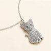 Collar Con Colgante De Gato Creativo