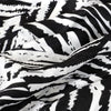 Lässiger Schal Mit Zebra-Print