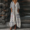 【Manches Longues】Robe Vintage Décontractée