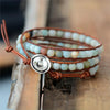 Pulsera Bohemia Con Cuentas