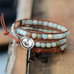 Pulsera Bohemia Con Cuentas