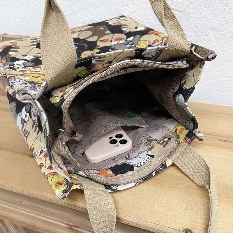 Cartoon-Katzenhandtasche