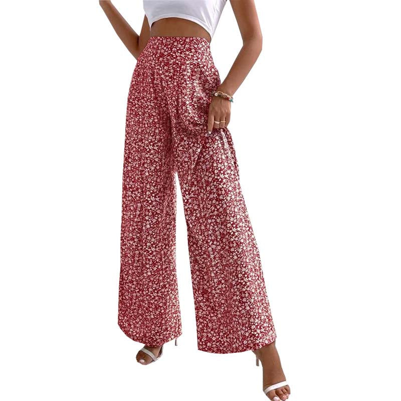 Pantalones Florales Casuales