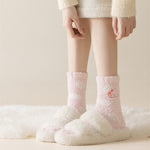 Chaussettes Chaudes En Peluche