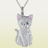 Collar Con Colgante De Gato Creativo