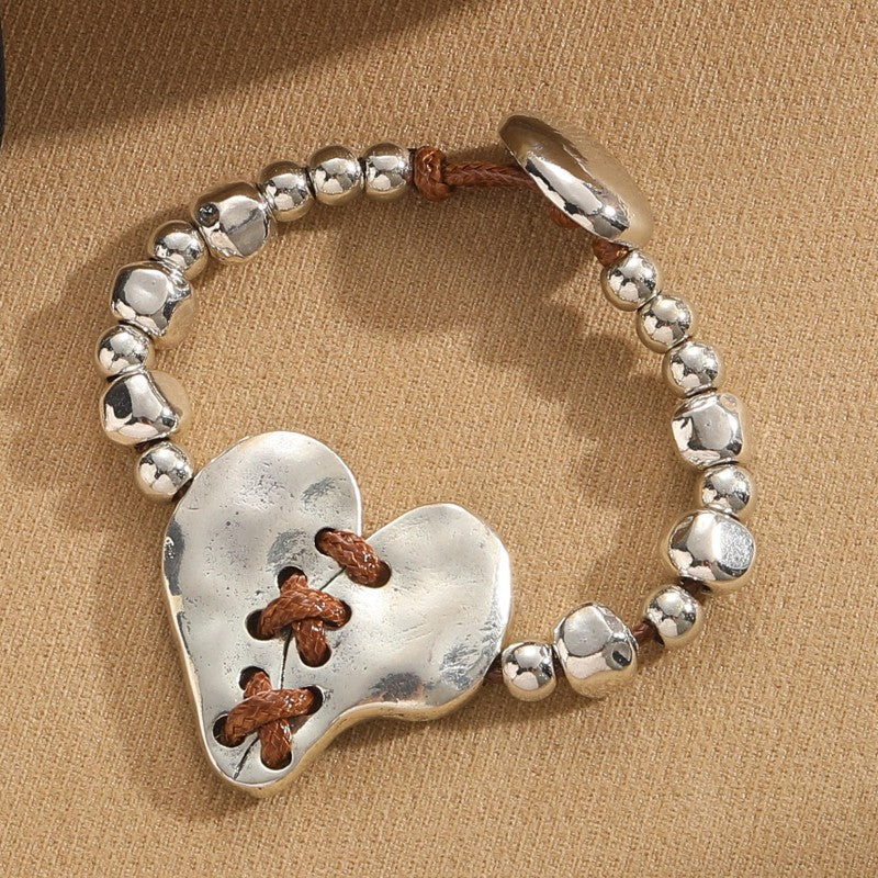 Bracelet Coeur Vintage
