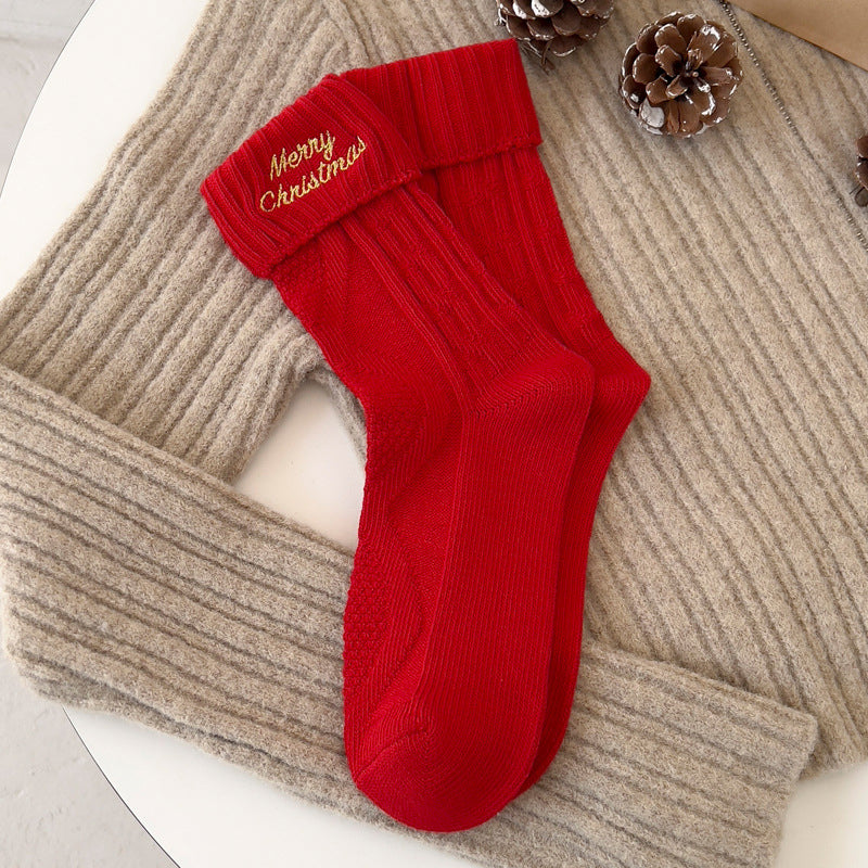 Weihnachtliche Freizeitsocken