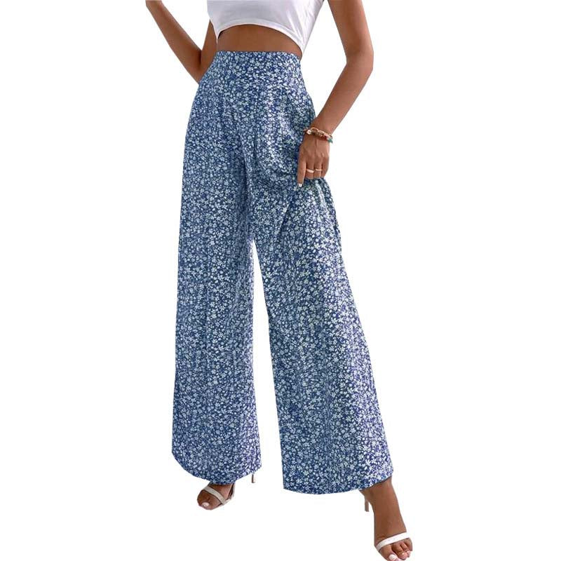 Pantalones Florales Casuales