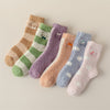 Chaussettes Chaudes En Peluche