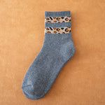 Warme Socken Mit Leopardenmuster