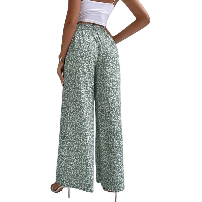 Pantalones Florales Casuales