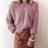 Suéter Elegante De Color Liso