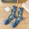 Lässige Florale Socken